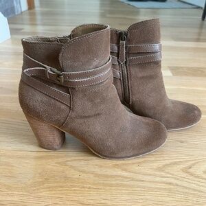 bp | Brown Booties - Size 7.5